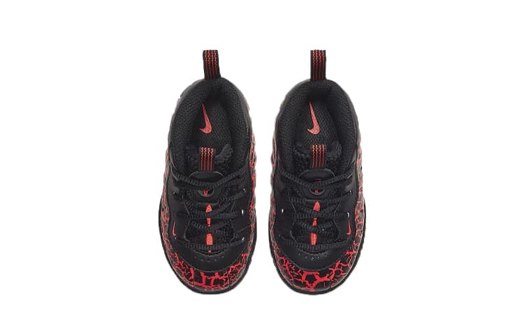 Кроссовки TD Nike Air Foamposite One "Cracked Lava" - изображение 3