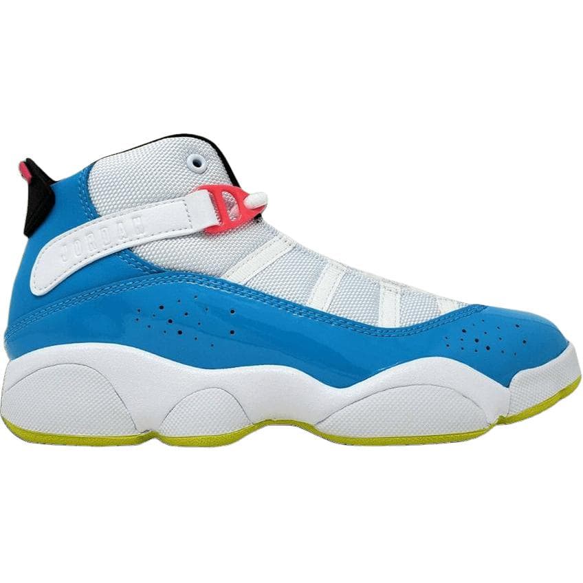 Кроссовки для баскетбола Jordan 6 Кожа MID Детские Баскетбольные Кроссовки Синие Малыш - изображение 2