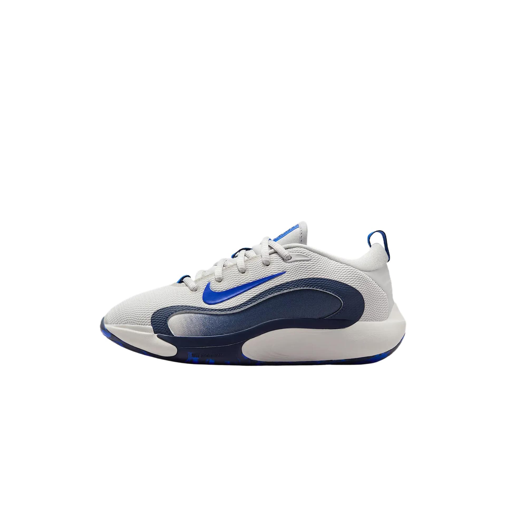 Кроссовки для баскетбола Nike ISOFLY Low Топ Детская Баскетбольная Обувь Серый Синий Малыш - изображение 1