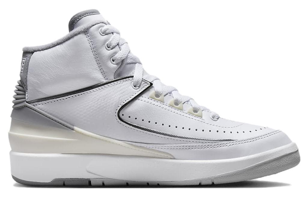 Кроссовки для баскетбола Jordan Air Jordan 2 Retro "Cement Grey" GS - изображение 2