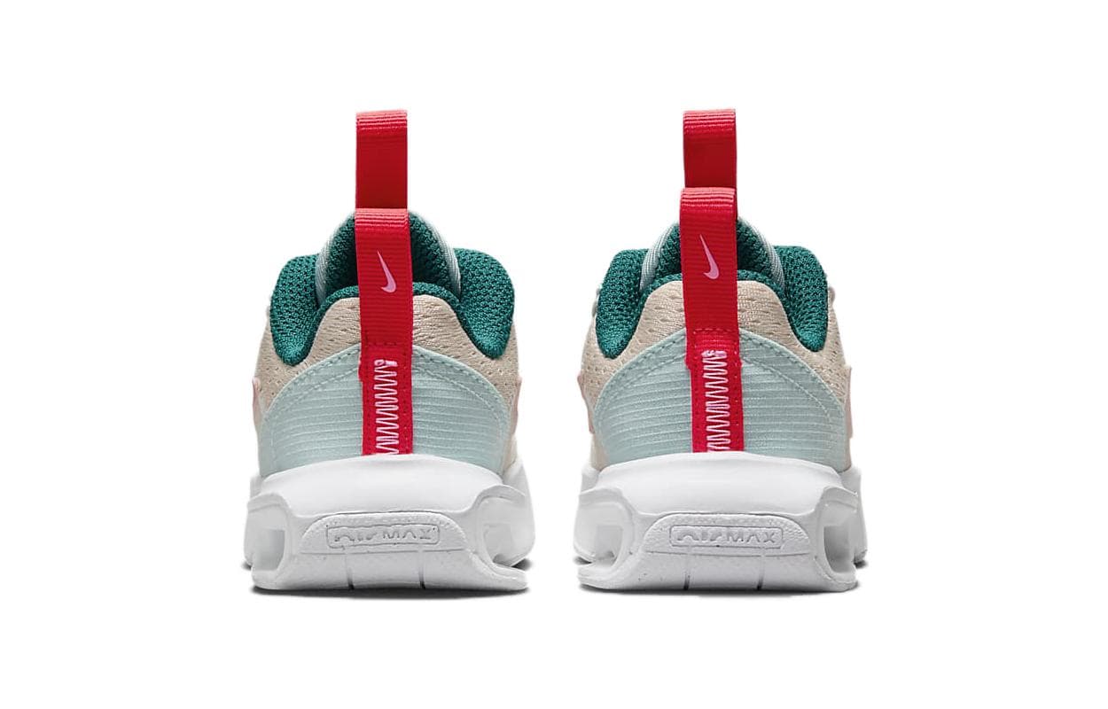 Кроссовки Nike Air Max INTRLK Лайт Амортизация Дышащий Амортизация Дышащий Низкий Верх Обувь для малышей Зеленый Бежевый - изображение 5