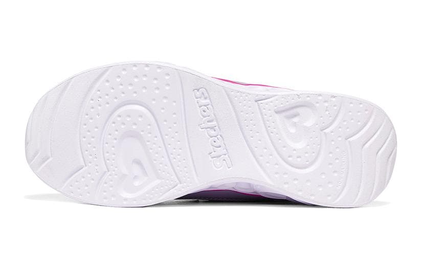 Кроссовки Skechers Heart Lights Аbrasion Resistant High Топ Детские Лайфстайл Обувь Фиолетовый Белый Подростки - изображение 6