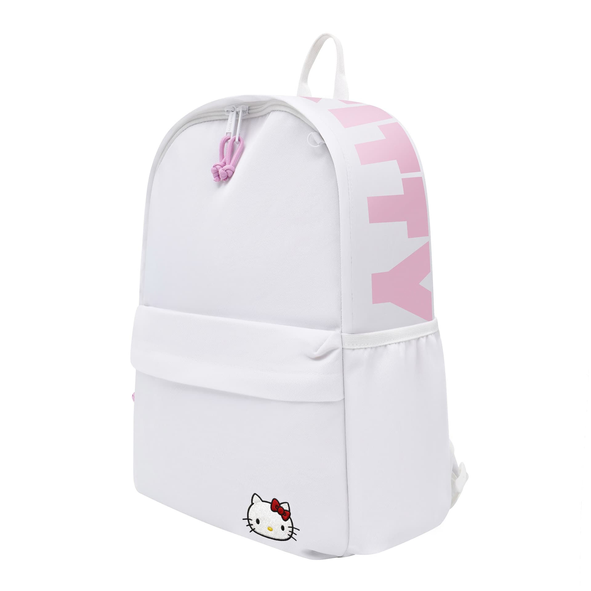 Рюкзак Sanrio Hello Kitty Полиэстеровый Рюкзак для Женщин Белый Светло-Синий - изображение 2