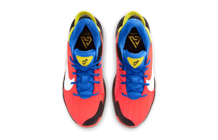 Кроссовки для баскетбола Nike Freak 2 Bright Crimson - изображение 4