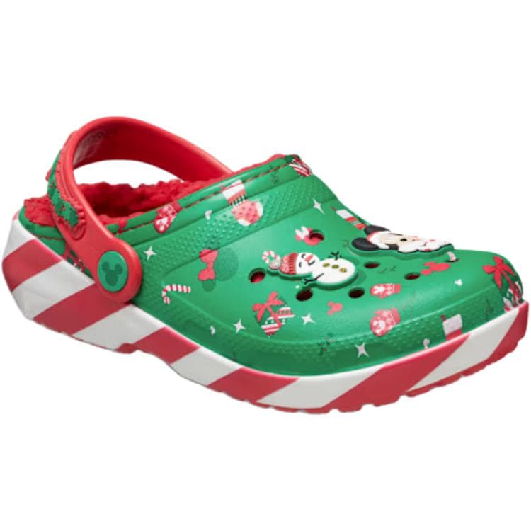 Детские Crocs Classic сандалии с поддержкой Kids Sabo зеленые - изображение 3