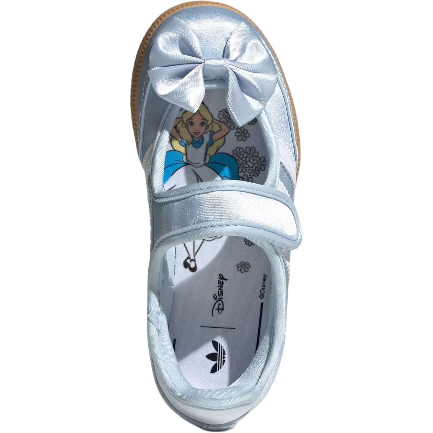 Кроссовки Adidas originals x Disney Samba Jane Low Топ Повседневная обувь Кристальный Лазурь далёкого неба Детский - изображение 3