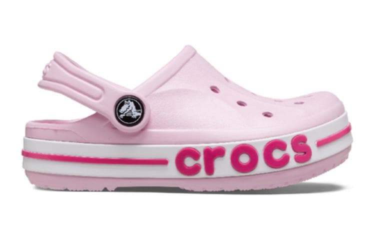 Сандалии Crocs Bayaband противоскользящие и дышащие детские сандалии розовые для малышей - изображение 2