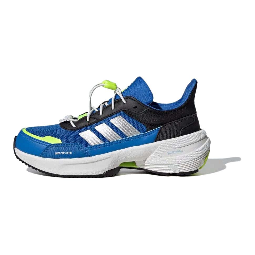 Кроссовки Adidas Противоскользящие Устойчивые к истиранию Низкие Детские Лифт Кроссовки Синий и Серебряный - изображение 1