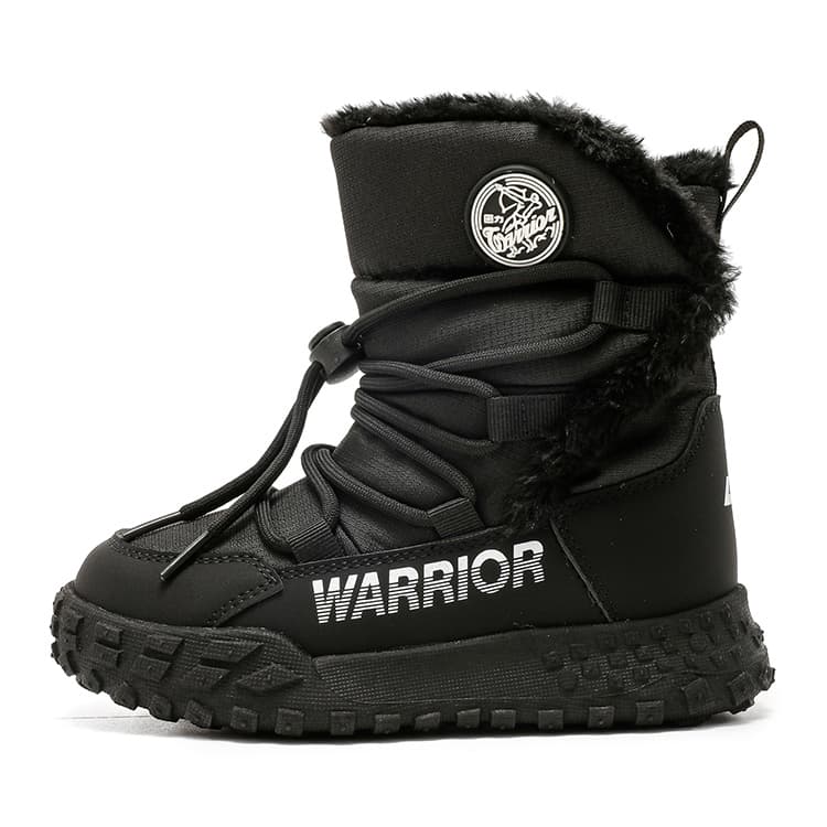 Warrior противоскользящие устойчивые к истиранию термические увеличивающие высоту высокие зимние детские сапоги - изображение 1