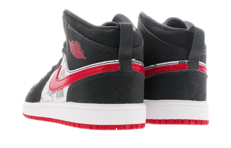 Кроссовки для баскетбола Jordan Air Jordan 1 Mid Newspaper Air Times - изображение 4