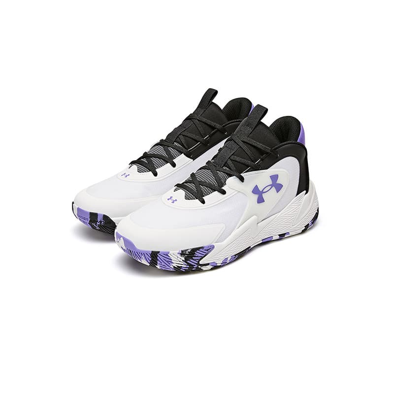 Кроссовки для баскетбола Under Armour Basketball Collection Текстиль Синтетическая кожа Высокие детские баскетбольные кроссовки для детей - изображение 2