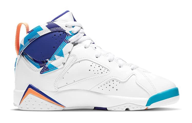 Кроссовки для баскетбола Jordan Air Jordan 7 Chlorine Blue GS - изображение 2