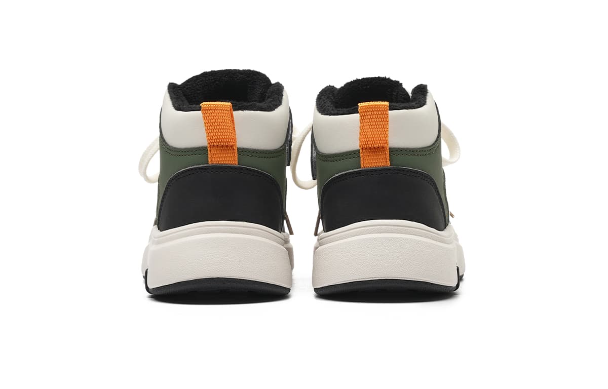 Кроссовки HLA Синтетическая кожа Fashion Versatile С флисовой подкладкой Платформа Спортивный Обувь High Топ Скейтборд Обувь - изображение 4