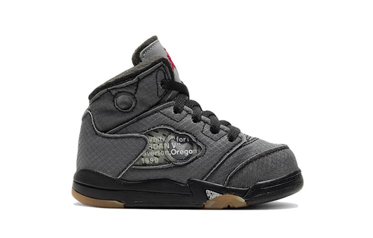 Кроссовки OFF-WHITE x Jordan Air Jordan 5 Retro SP - изображение 3