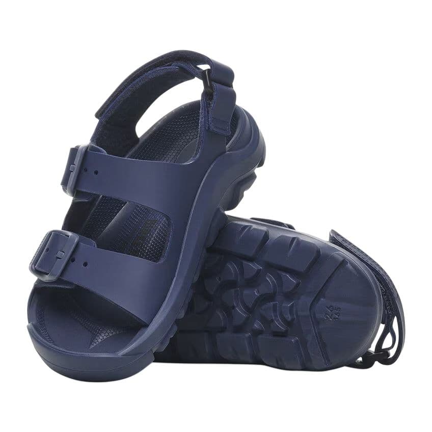 Сандалии Birkenstock Mogami противоскользящие устойчивые к истиранию низкие детские сандалии синие детские - изображение 5