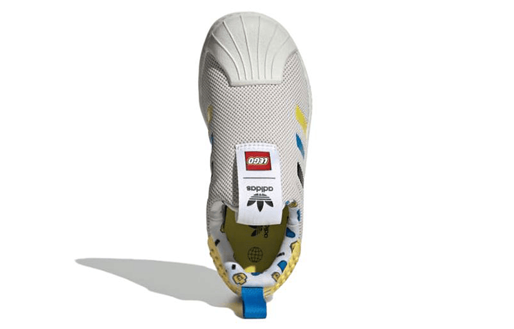 Кроссовки Adidas Originals x LEGO SUPERSTAR 360 Удобный противоскользящий и устойчивый к истиранию низкий топ - изображение 3
