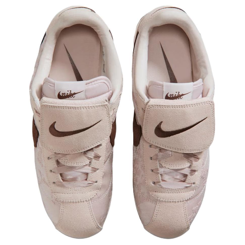 Кроссовки Nike Cortez Textile Повседневная обувь Low Топ Розовый Женские - изображение 4