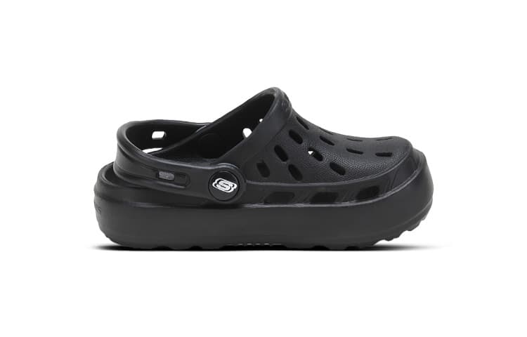 Сандалии Skechers Детские сандалии черные для детей 3-7 лет - изображение 2