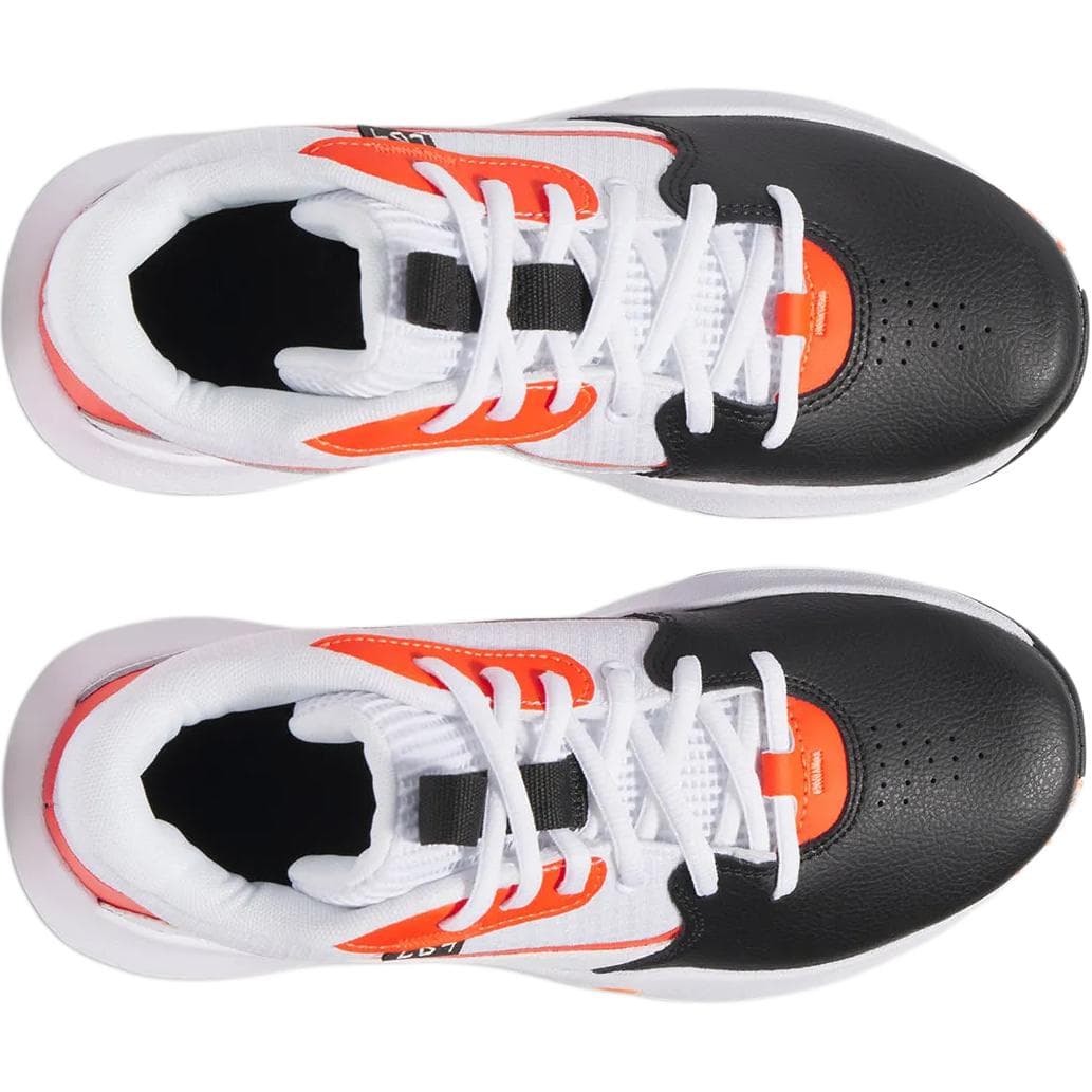 Кроссовки для баскетбола Under Armour Lockdown 7 MID Баскетбольные кроссовки для детей белые - изображение 3