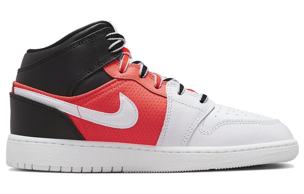 Кроссовки для баскетбола Jordan Air Jordan 1 Mid "Infrared 23" GS - изображение 2