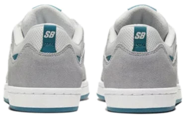 Кроссовки Nike SB Alleyoop Low Скейтборд Обувь Серый Белый Синий Унисекс - изображение 5