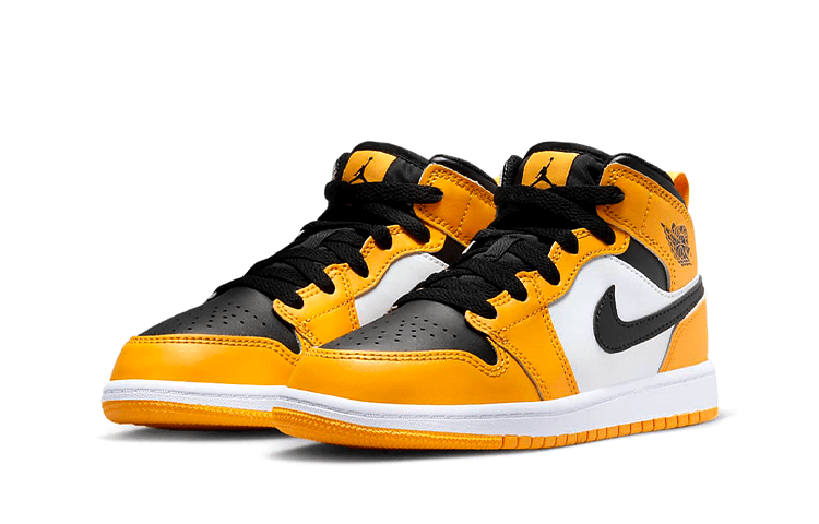 Кроссовки для баскетбола Jordan Air Jordan 1 Mid "Yellow Toe" - изображение 3