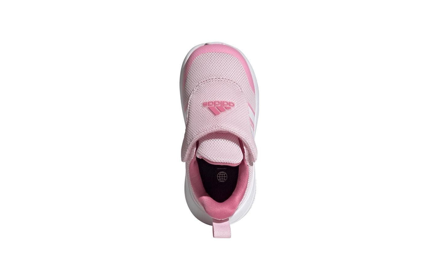 Кроссовки Adidas Neo Run 60s 2,0 Устойчивая к истиранию низкая детская обувь Белый Розовый для младенцев и малышей - изображение 5
