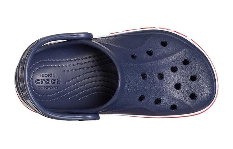 Сандалии Crocs Bayaband Clog Противоскользящие Амортизирующие Устойчивые к истиранию Сандалии Черный Красный Белый Детские - изображение 3
