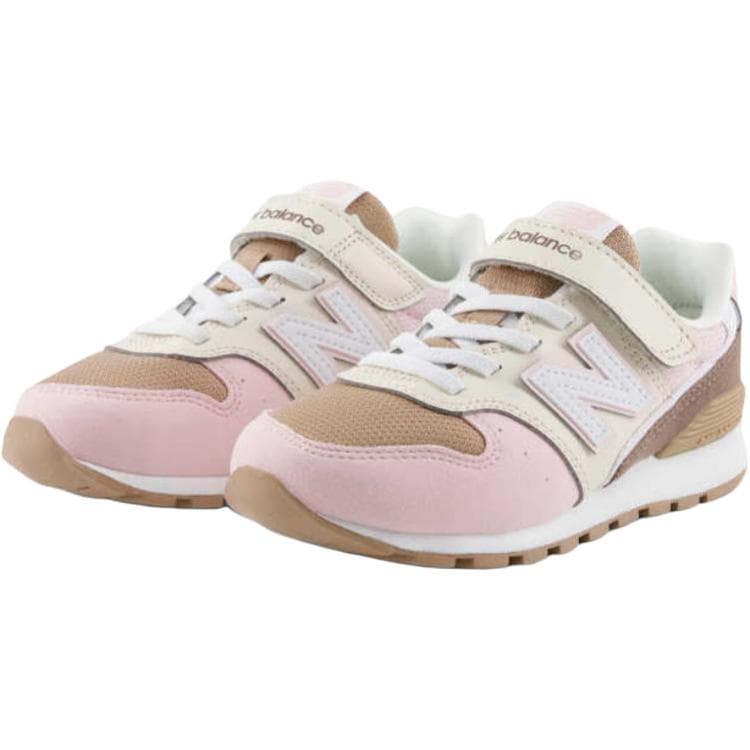 Кроссовки New Balance NB 996 Low Топ Kids Lifestyle Shoes Бежево-розовый Детский - изображение 2