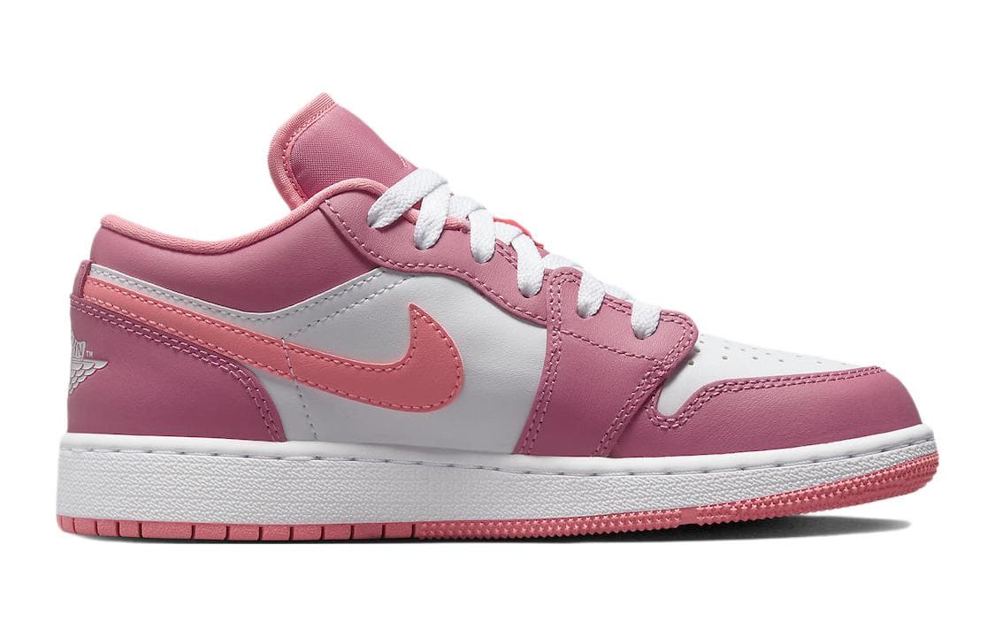 Кроссовки для баскетбола Jordan Air Jordan 1 Low Desert Berry GS - изображение 9