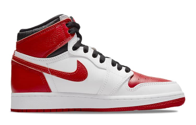 Кроссовки для баскетбола Jordan Air Jordan 1 Retro High OG "Heritage" GS - изображение 4