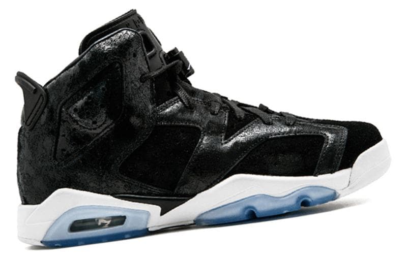 Кроссовки для баскетбола Jordan Air Jordan 6 Retro Heiress Black Suede GS - изображение 2