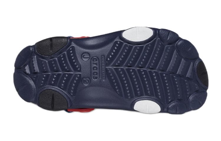 Сандалии Crocs All Terrain Clog Противоскользящие Устойчивые к истиранию Детские Сандалии Красный Черный - изображение 5