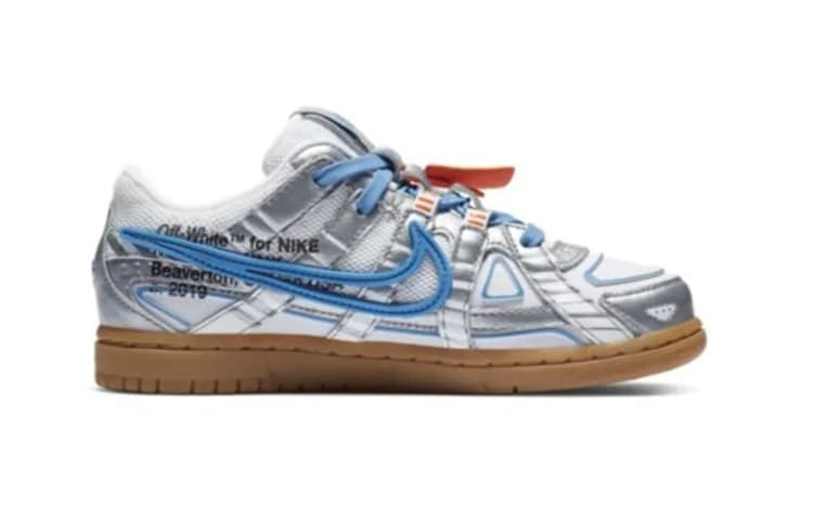 Кроссовки OFF-WHITE x Nike Rubber Dunk "University Blue" - изображение 4