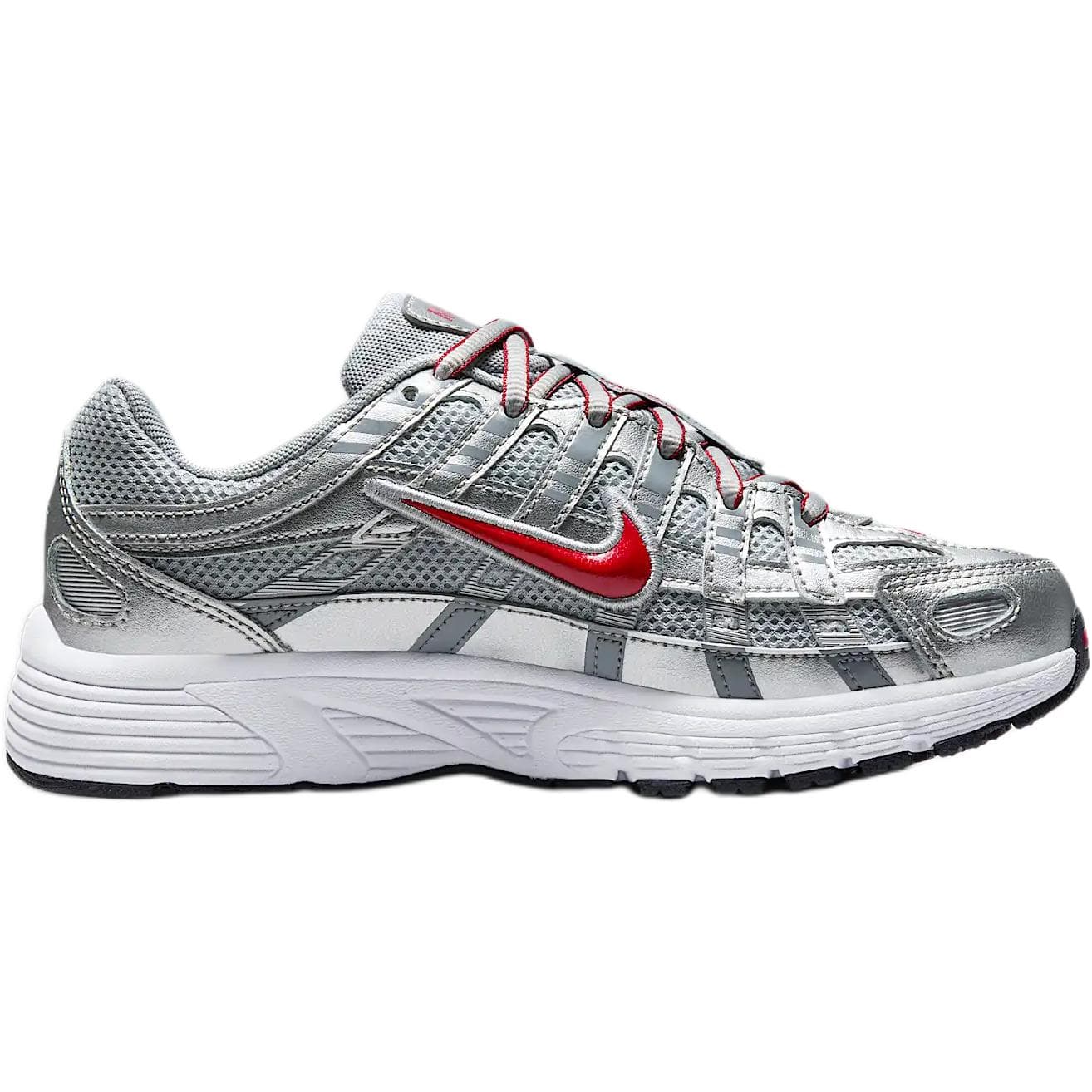 Кроссовки NIKE P 6000 Low Топ Детская Беговая Обувь Серебристо-Серый Малыш - изображение 2