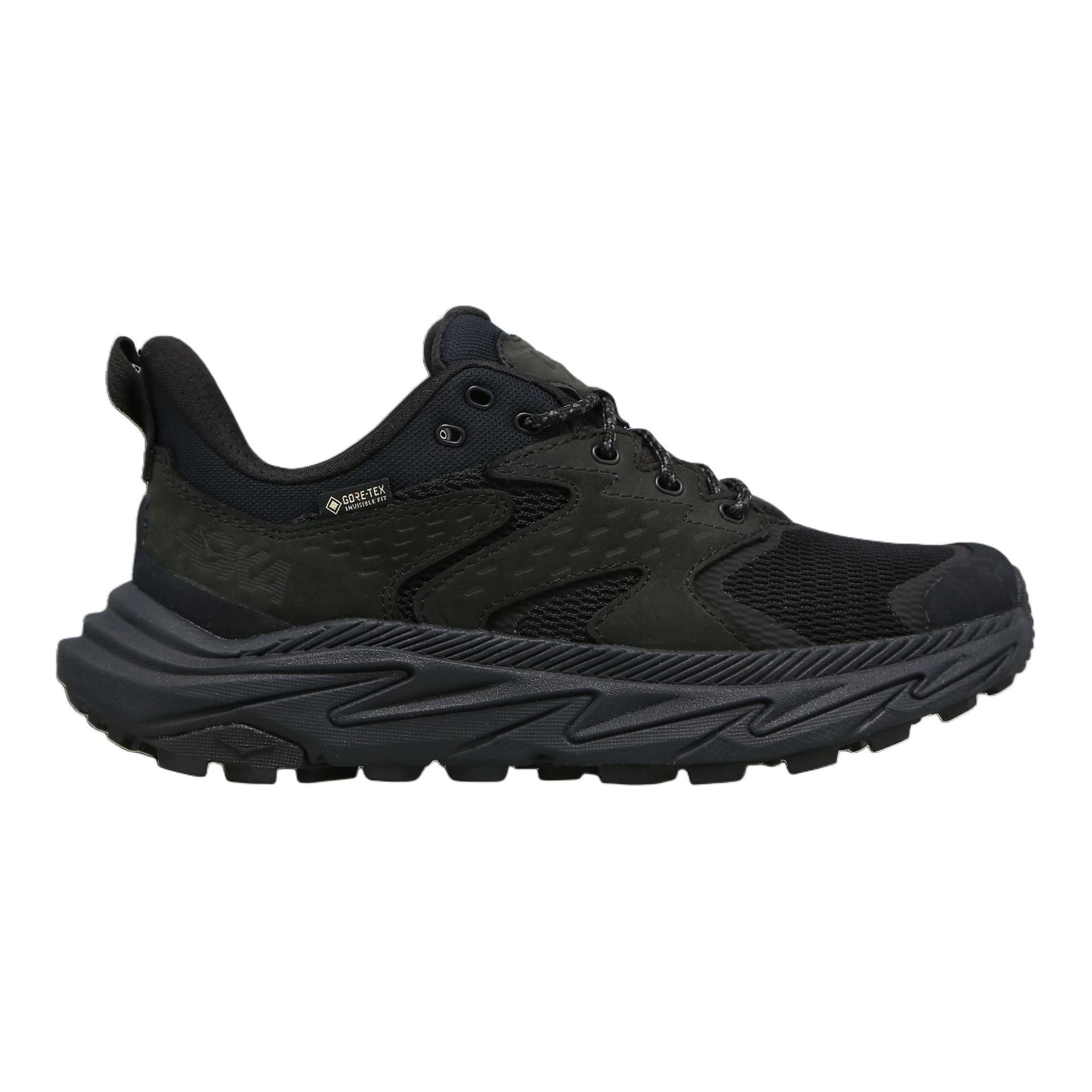 Кроссовки HOKA ONE ONE Противоскользящие Износостойкие Низкие Детские Беговые Кроссовки Черные Подростковые - изображение 2