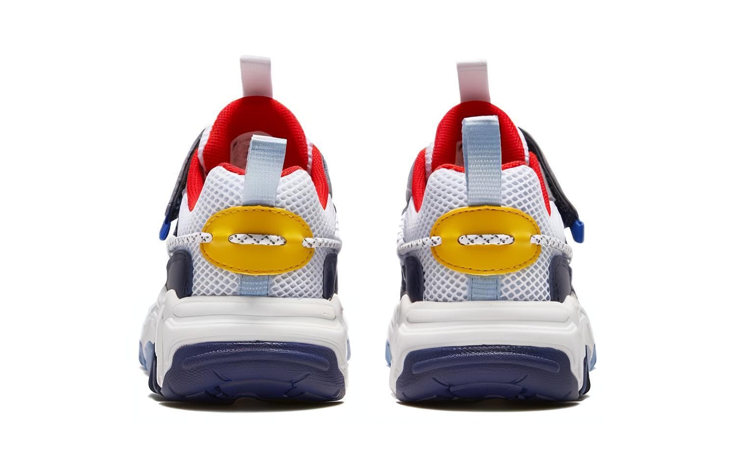 Кроссовки FILA KIDS Юбка Резистентная и Дышащая Низкий Топ Детская Беговая Обувь Синие Белые Для Детей Возрастом 3-7 Лет - изображение 4