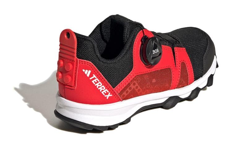 Кроссовки Adidas TERRE Удобные противоскользящие низкие беговые кроссовки красный для подростков - изображение 4