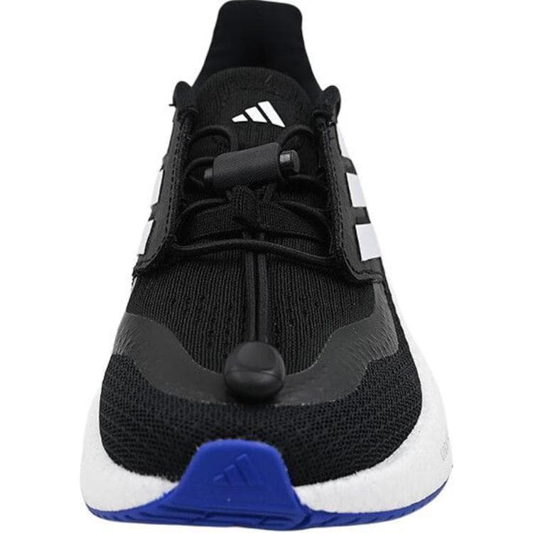 Кроссовки Adidas PUREBOOST 5 Противоскользящие Устойчивые к истиранию Низкие Беговые кроссовки Черные Детские - изображение 5