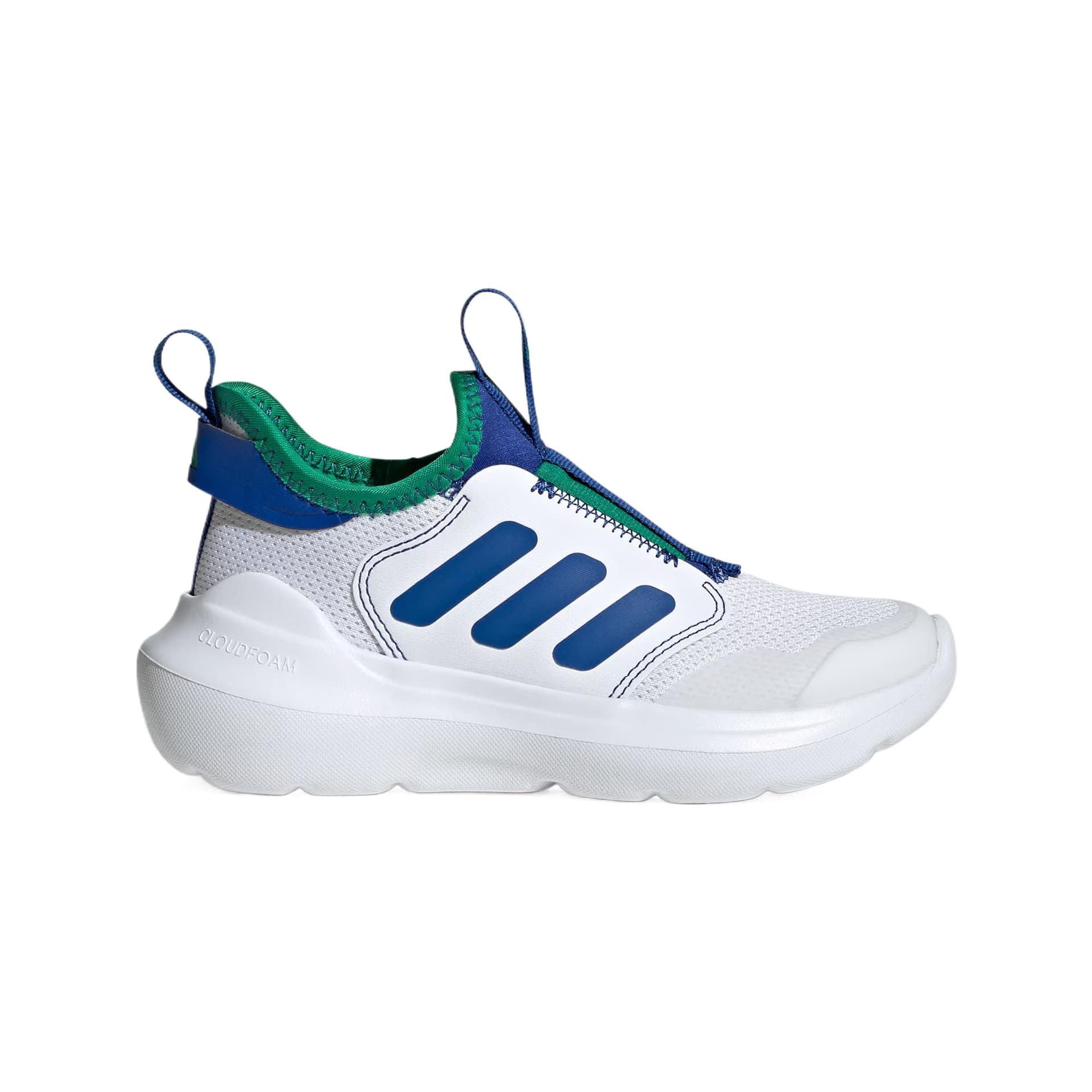 Кроссовки Adidas Tensaur Kids Lifestyle Shoes Королевский синий Газонный зеленый Белый Детский - изображение 2