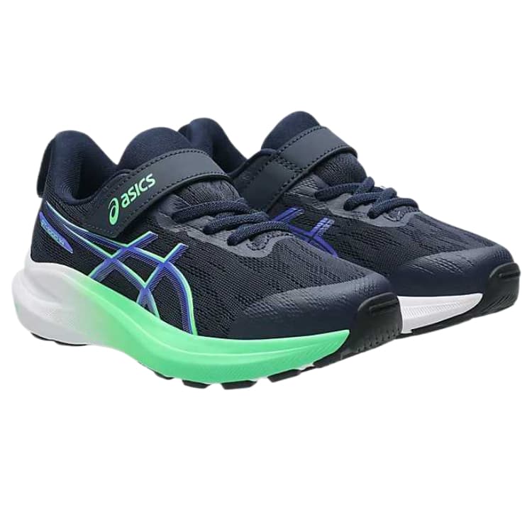 Кроссовки Asics GT 1000 14 Сетчатая ткань Амортизация Отвод пота Низкий топ Детские беговые кроссовки Детский - изображение 3