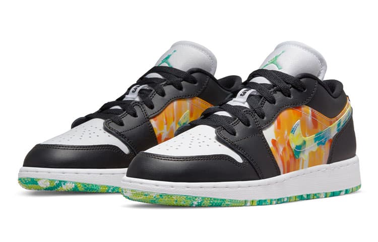 Кроссовки для баскетбола Jordan Air Jordan 1 Low SE "Drip" GS - изображение 5