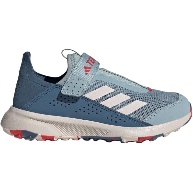 Adidas VOYAGER 21 Противоскользящая Устойчивая к истиранию Низкий Верх Детская Туристическая Обувь Серый Детский - изображение 2