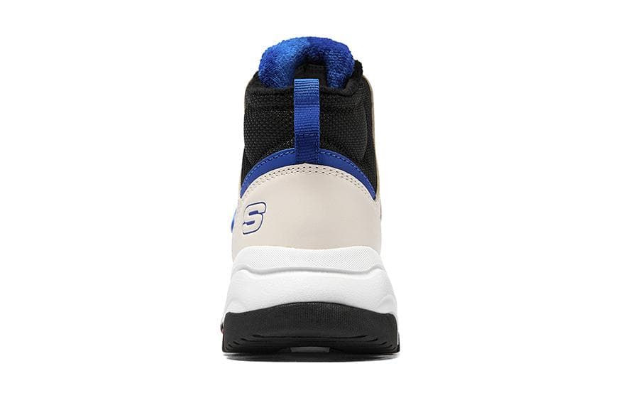 Кроссовки Skechers Abrasion Resistant Abrasion Resistant MID Топ Детские Лайфстайл Обувь Черный Белый Синий Подростки - изображение 5