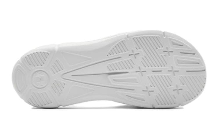Under Armour Ignite Противоскользящие Амортизирующие Легкие Тапочки Белые Зеленые Детские - изображение 5