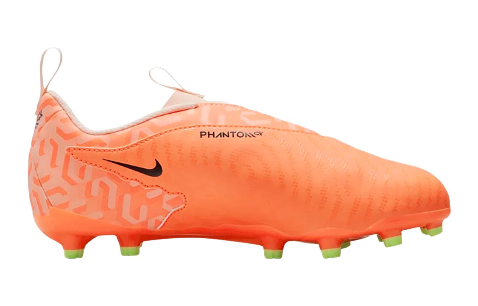 Бутсы Nike Phantom GX Academy Jr. Phantom GX Academy Синтетическая кожа Низкие футбольные бутсы для детей Оранжевые Черные - изображение 2