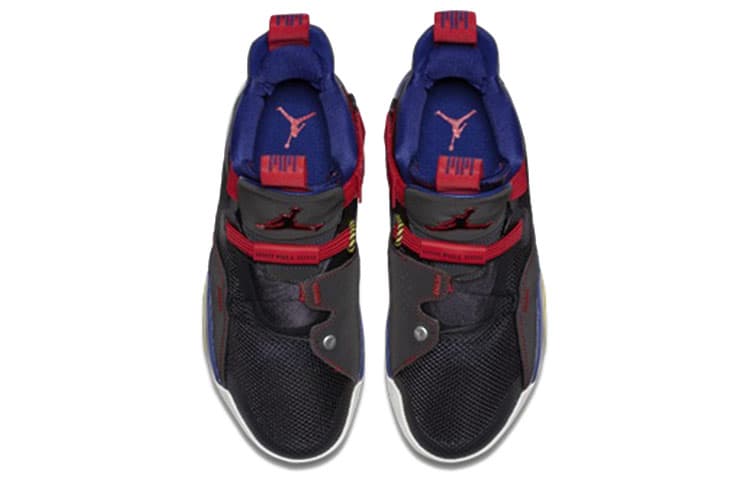 Кроссовки для баскетбола Jordan Air Jordan 33 Tech Pack Black Red - изображение 4