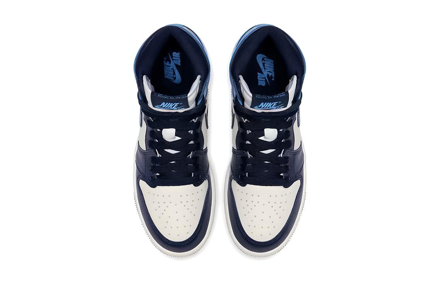 Кроссовки для баскетбола Jordan Air Jordan 1 "Obsidian" GS - изображение 9