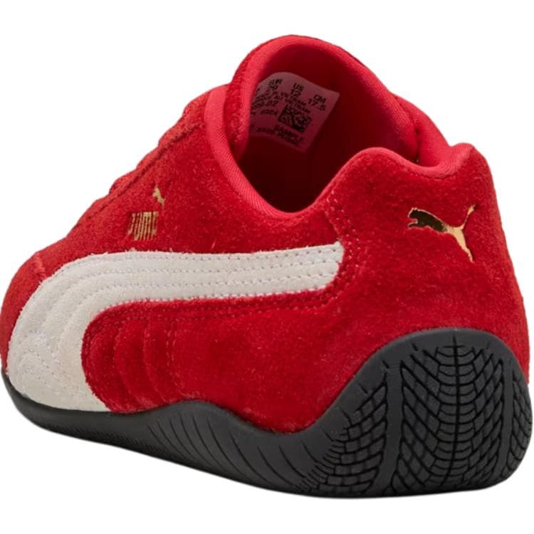 Кроссовки PUMA Speedcat Устойчивые к истиранию Низкие Детские Лайфстайл Кроссовки Красные Детские - изображение 4