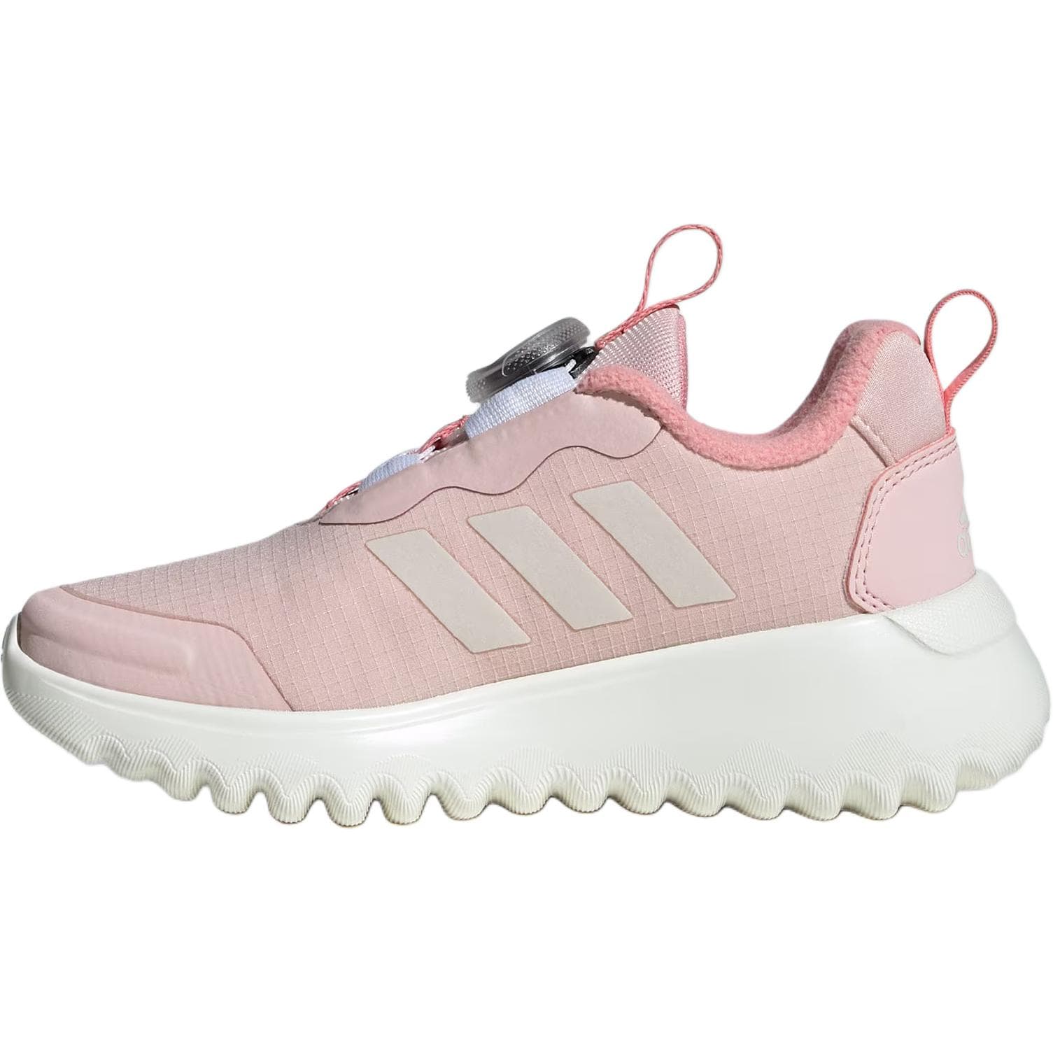 Кроссовки Adidas ActiveFlex BOA 3,0 противоскользящие устойчивые к истиранию низкие детские повседневные кроссовки розового цвета - изображение 2